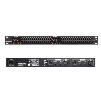 Soundbucks Dbx231 εξισωτής διπλού φάσματος, επαγγελματικός, με δύο 31-ζώνες