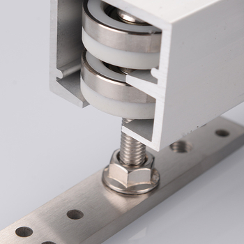 Universal Hanging Wheel για συρόμετες πόρτες — υλικό: νάιλον + ατσάλι + κράμα; μοντέλο: Universal Hanging Wheel; εφαρμογή: συρόμετες πόρτες, ξύλινες πόρτες; στυλ: μοντέρνο μινιμαλιστικό