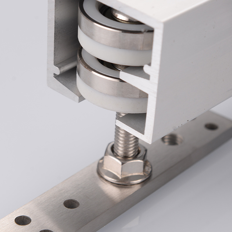 Universal Hanging Wheel για συρόμετες πόρτες — υλικό: νάιλον + ατσάλι + κράμα; μοντέλο: Universal Hanging Wheel; εφαρμογή: συρόμετες πόρτες, ξύλινες πόρτες; στυλ: μοντέρνο μινιμαλιστικό