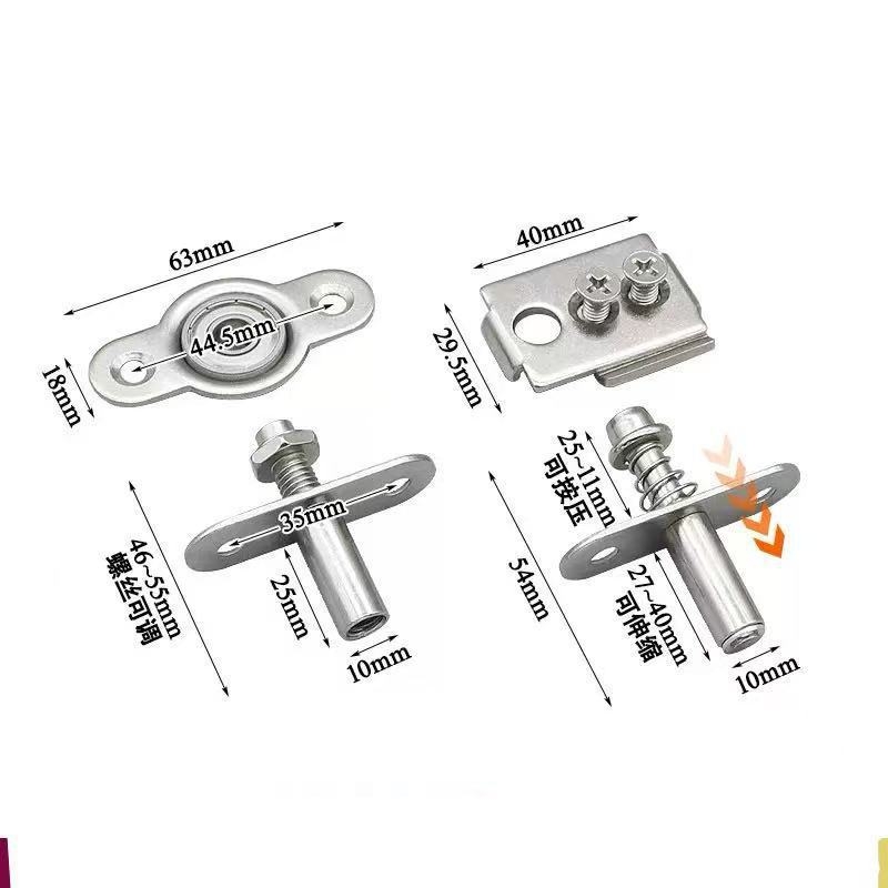 Universal Hanging Wheel για συρόμετες πόρτες — υλικό: νάιλον + ατσάλι + κράμα; μοντέλο: Universal Hanging Wheel; εφαρμογή: συρόμετες πόρτες, ξύλινες πόρτες; στυλ: μοντέρνο μινιμαλιστικό