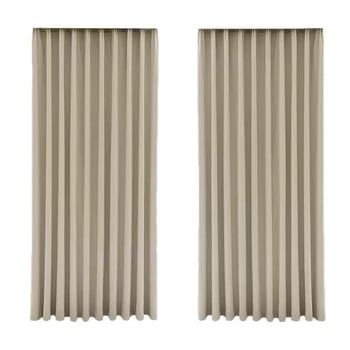 Zatemňovacia záves jednofarebný s tepelnou izoláciou a dizajnom na zvýšenie výšky, polyesterový žakard, nordický štýl, vhodný do obývačky, spálne, balkóna a rohového okna