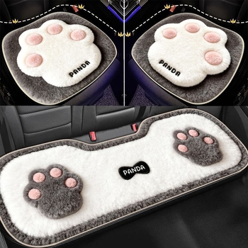 Автомобилна подложка за седалка – полиестер, геометричен и карикатурен модел, правоъгълна форма, измиваема, персонализираема