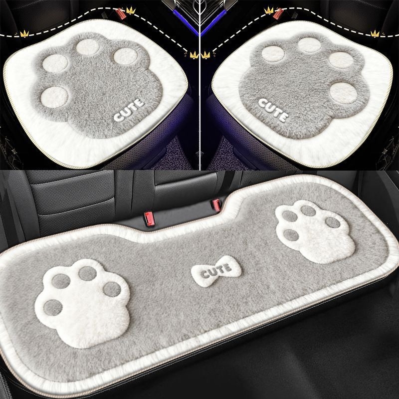 Автомобилна подложка за седалка – полиестер, геометричен и карикатурен модел, правоъгълна форма, измиваема, персонализираема