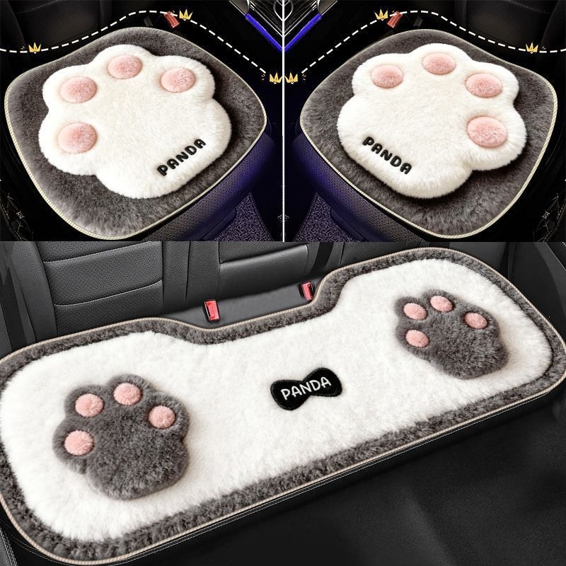 Автомобилна подложка за седалка – полиестер, геометричен и карикатурен модел, правоъгълна форма, измиваема, персонализираема