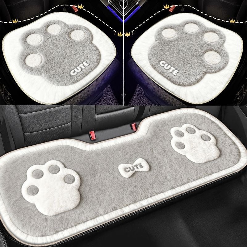 Автомобилна подложка за седалка – полиестер, геометричен и карикатурен модел, правоъгълна форма, измиваема, персонализираема