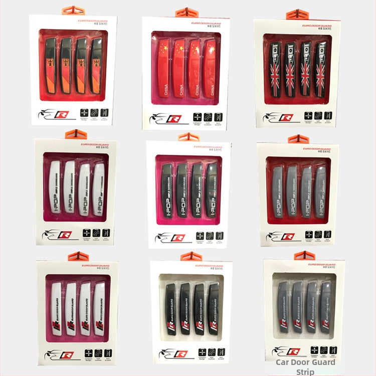 Automobilový proti kolízii pás na dvere, PVC mäkké lepidlo, model 184, všeobecné použitie