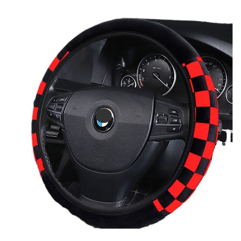 Navlaka za volan od pliša, univerzalna instalacija, originalni stil, mogućnost prilagodbe obrade, Rongfeng