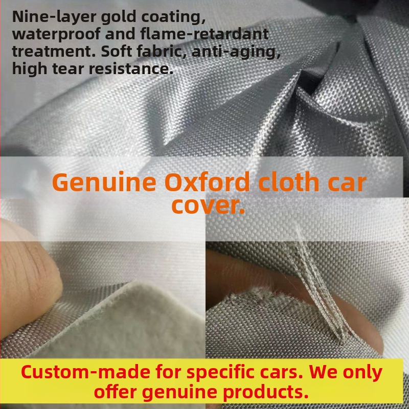 Auto pokrivač od Oxford platna, univerzalan za sve sezone, debela zaštita od sunca i kiše, toplinska izolacija, potpuno pokriće