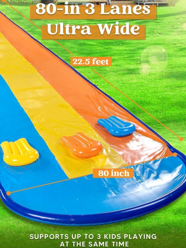 Dječja napuhiva vodena ljuljačka s obiteljskim interaktivnim prskanjem po travnjaku, Surfboard, dvostruka vodena ljuljačka, ekološki PVC, model CF-118
