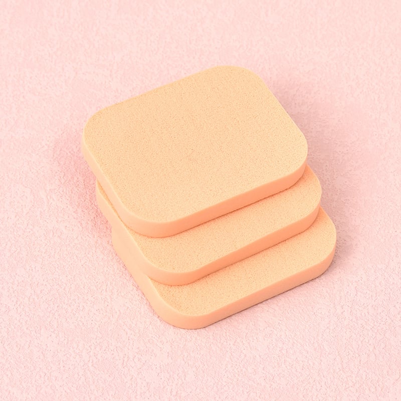 Egyszerhasználatos nedves-száraz kettős használatú púderpú, latex kozmetikai eszköz, 200 darab/csomag, Zhejiang eredet