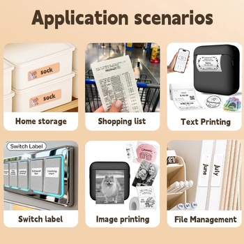 Mini hordozható fotónyomtató – USB interfész, termálpapír, 57 mm formátum, 1200 mA teljesítmény, iOS/Android kompatibilis