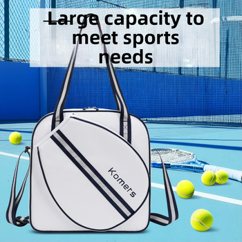 Taška na tenis a badminton — polyester, Veľká kapacita, Prenosná — Model K372#