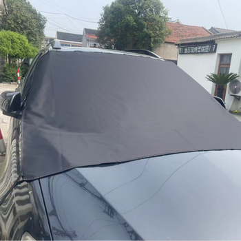 Auto snježni štit za prednje staklo – PVC materijal, debeli dizajn, ugradnja karticom, opća kompatibilnost, težina 280-350 g
