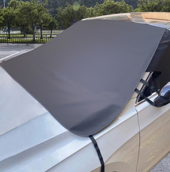 Auto snježni štit za prednje staklo – PVC materijal, debeli dizajn, ugradnja karticom, opća kompatibilnost, težina 280-350 g