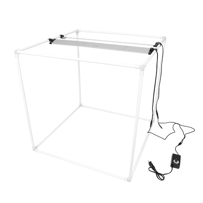 Αλουμινένιο πάνελ φωτισμού στούντιο με LED λωρίδα για μαλακό φως, χωρίς βήματα ρύθμισης φωτισμού, 22W, 7–12V