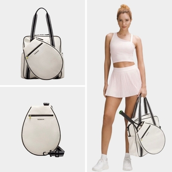 Tri u jednoj tenis torbi, 30L, platnena torba za rame, prtljaga i joga