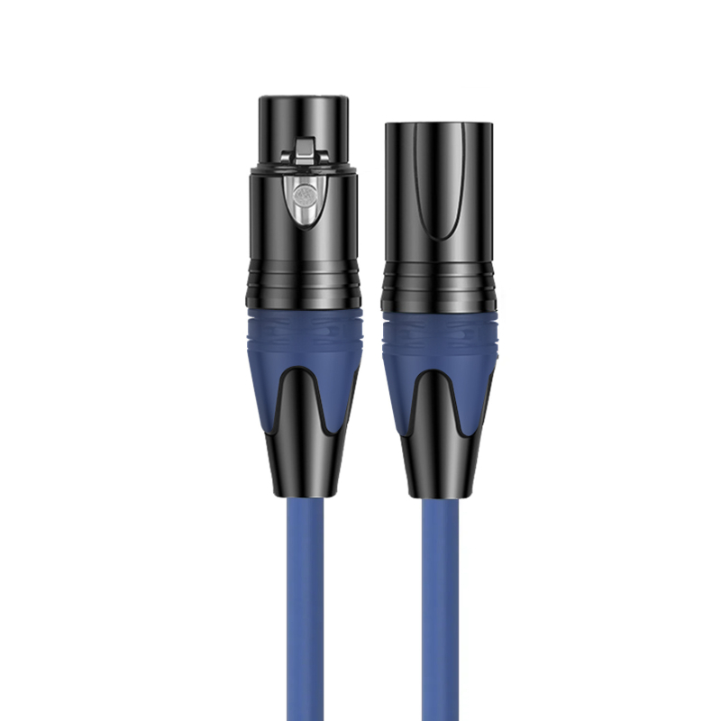 XLR audio kabel, muško–ženski, dvostrano ojačan, balansirani kabel za mikrofon povezan s mikserom