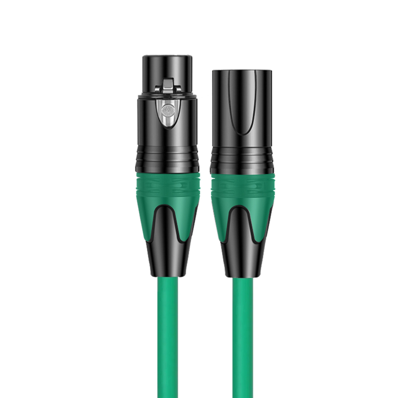XLR audio kabel, muško–ženski, dvostrano ojačan, balansirani kabel za mikrofon povezan s mikserom