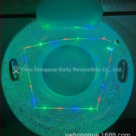 Minge LED pentru plajă cu inel gonflabil pentru plutire și șezlong LED – Material: PVC ecologic; Brand: Cardinal; Categorie: Altele