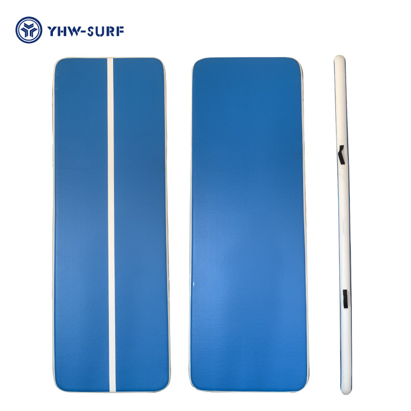 Dupla felfújható gimnasztikai matrac PVC felülettel, OEM 0012, általános használat, sportpadok