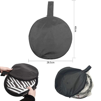 Tavă de fundal cu dungi, pliabilă, pentru fotografia produselor, greutate 0,25 kg, Minrui