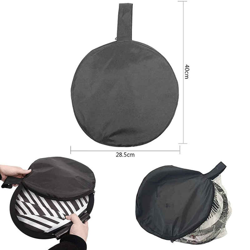 Tavă de fundal cu dungi, pliabilă, pentru fotografia produselor, greutate 0,25 kg, Minrui