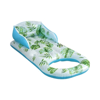 Saltea gonflabilă pentru piscină, pliabilă, șezlong, material PVC, brand FDS