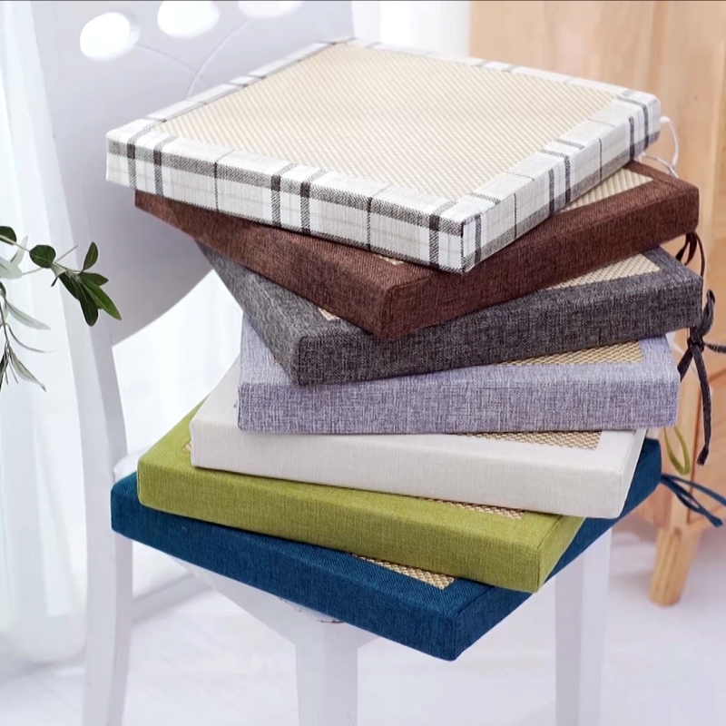 Μαξιλαράκι καρέκλας – υλικό: μείγμα, γέμισμα: σπόγγος, μοτίβο: μονόχρωμο, προσαρμοζόμενο, κατάλληλο για γραφεία και τραπεζαρίες