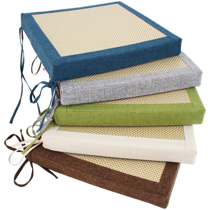 Μαξιλαράκι καρέκλας – υλικό: μείγμα, γέμισμα: σπόγγος, μοτίβο: μονόχρωμο, προσαρμοζόμενο, κατάλληλο για γραφεία και τραπεζαρίες