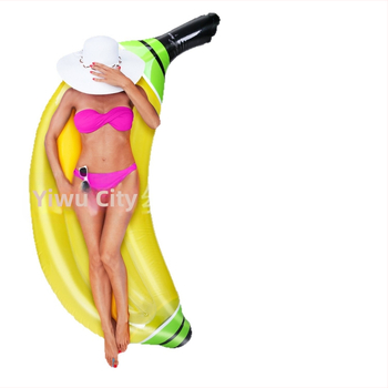 Banana oblik plovak za bazen - Ekološki PVC - Marka Red Sparrow