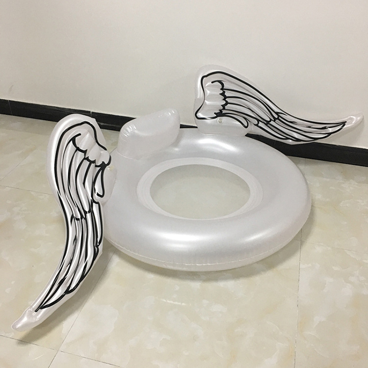 Colac de înot cu aripi de înger, șezut din plasă, PVC îngroșat – Enjoy