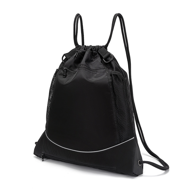 Rucsac sport cu șnur, unisex, din Oxford, spate ergonomic, potrivit pentru baschet, fotbal, tenis și ping-pong