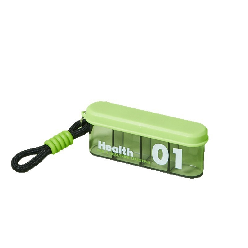 Cutie Jingyi pentru comprimate cu compartimente, sigilată, pentru călătorii, capacitate 18 L, Material PP+ABS