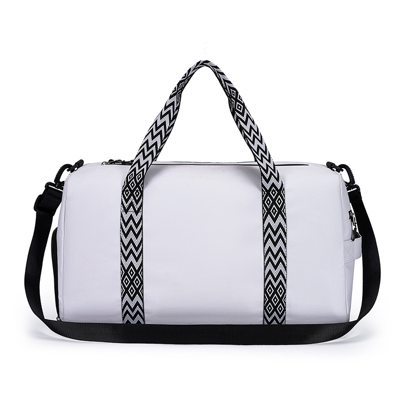 Badminton táska száraz–nedves elkülönítéssel, nylon anyagból, kapacitás kevesebb mint 20 L, lélegző, vízálló