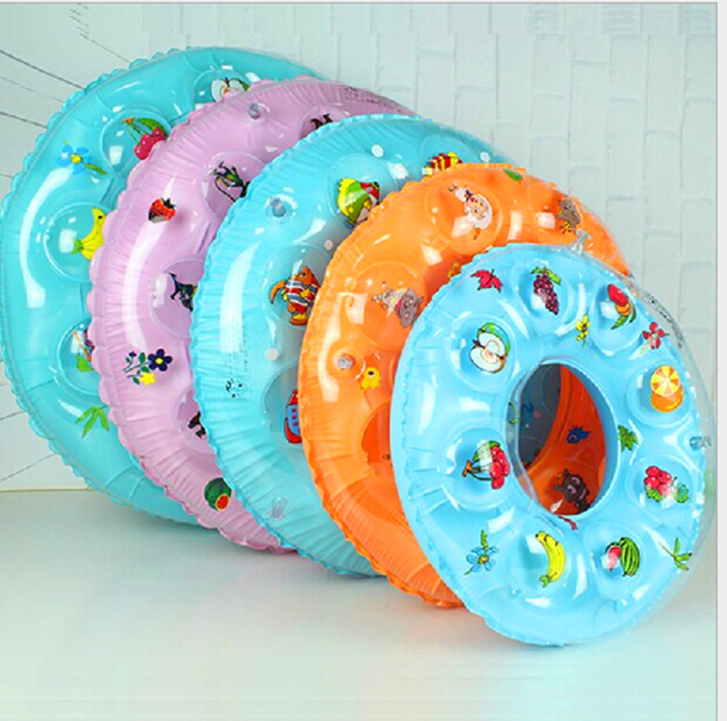 Gyerekeknek szóló úszókör, karikatúra mintával, környezetbarát PVC, PVC-vastagság 18, gyerekeknek