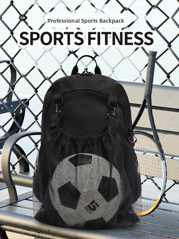 Sportski ruksak velikog kapaciteta s odvojenim pretincem za tenisice i loptu, za košarku i nogomet, vodootporni Oxford materijal, unisex