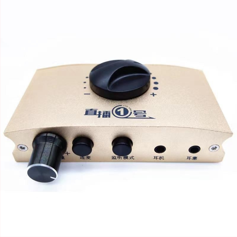 Convertor de card audio pentru live streaming, versiune 3D; Brand Have Fun; Model Live Broadcast No.1; Compatibil cu Apple și Android