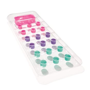 Cardinal PVC felfújható medencefotel, 18 részes kialakítás, pohártartó, dönthető