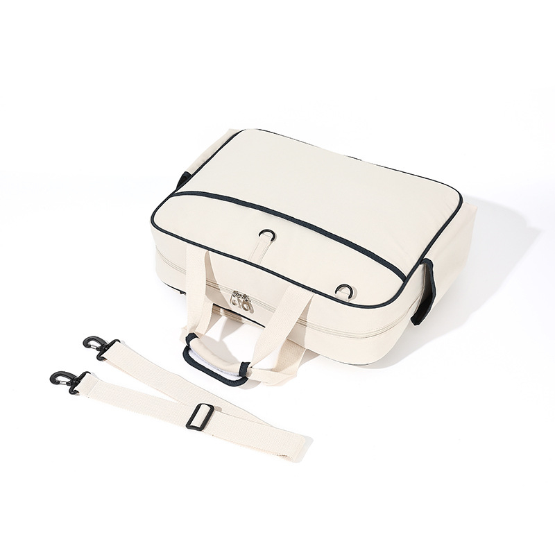 Kanvasz tenis/badminton táska, 2 darabos készlet, nagy kapacitás, koreai stílus