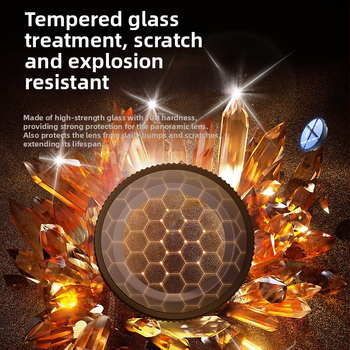 Protecție lentile din sticlă optică pentru Insta360 GO3S/go3 – Compatibil cu Insta360 GO3S/go3, Sticlă optic, Model Insta360 GO3S/go3, Prelucrare OEM, În stoc