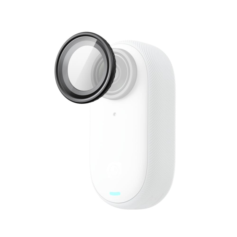 Protecție lentile din sticlă optică pentru Insta360 GO3S/go3 – Compatibil cu Insta360 GO3S/go3, Sticlă optic, Model Insta360 GO3S/go3, Prelucrare OEM, În stoc