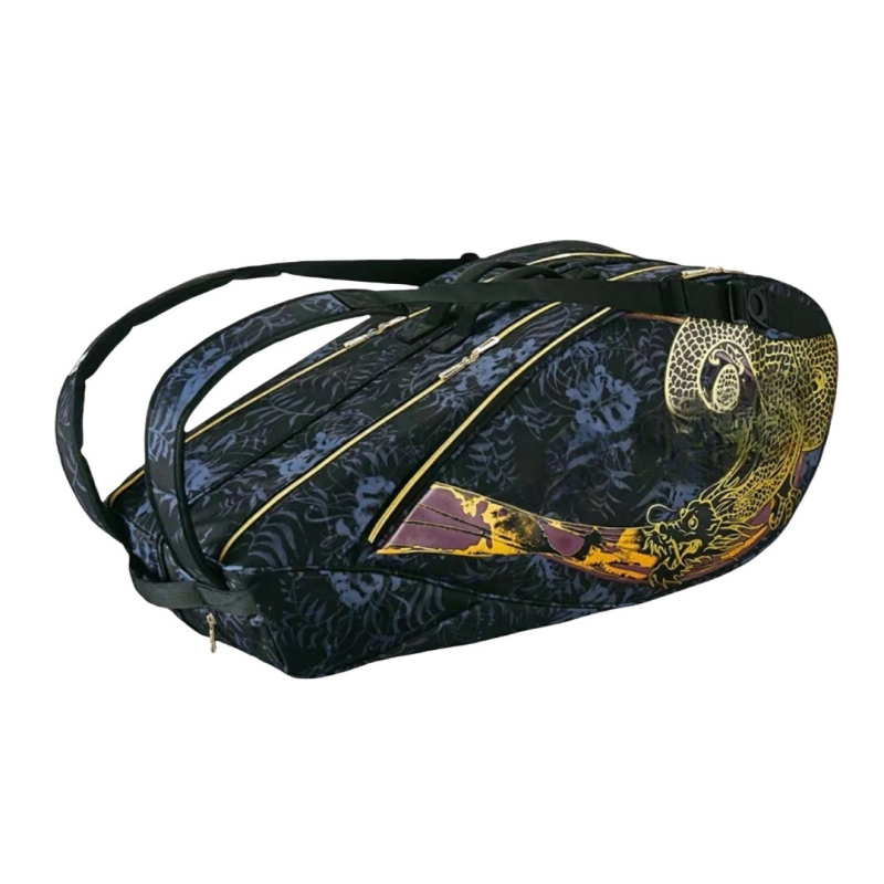 Badminton/tenisz táska, poliészter, vízálló anyag, felnőtteknek, edzéshez és asztalitenisz/badminton használathoz