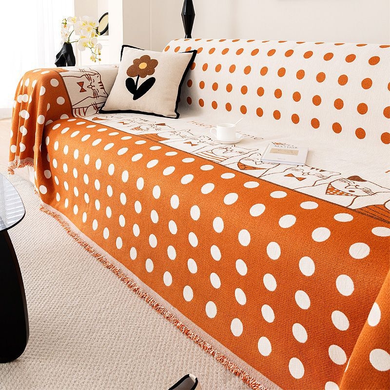 Κάλυμμα καθίσματος από Chenille, INS στυλ, εκτύπωσεις με κινούμενα σχέδια, μονοκομματικό σχέδιο, για όλες τις εποχές