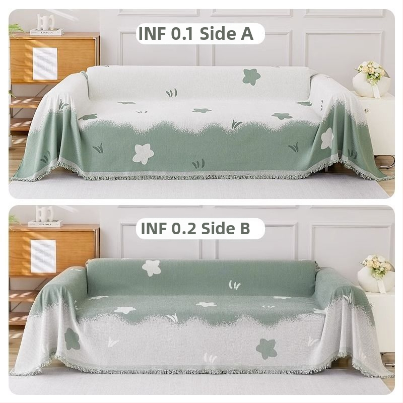 Povlak na sedací vankúš, Chenille, INS štýl, karikatúrny vzor, jednovrstvý dizajn, celoročné použitie