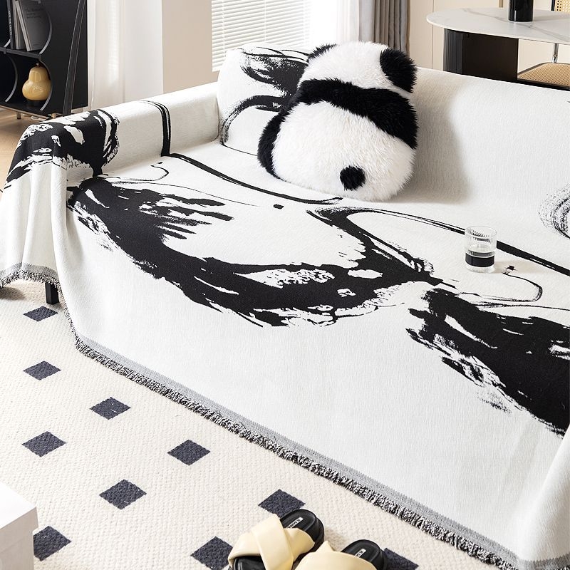 Κάλυμμα καθίσματος από Chenille, INS στυλ, εκτύπωσεις με κινούμενα σχέδια, μονοκομματικό σχέδιο, για όλες τις εποχές