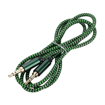 3,5 mm-es audio kábel - aranyozott rézmag, rézvezető, audio vonal digitális eszközökhöz