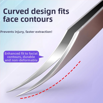 Profesionálny kozmetický nástroj z nerezu: klips na bunkové akné ihly, delfínový klip, pôvod Yangjiang, 5-ročná životnosť