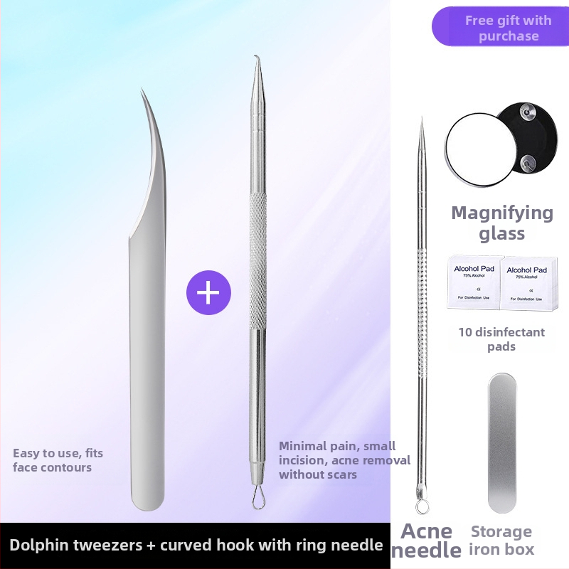 Profesionálny kozmetický nástroj z nerezu: klips na bunkové akné ihly, delfínový klip, pôvod Yangjiang, 5-ročná životnosť