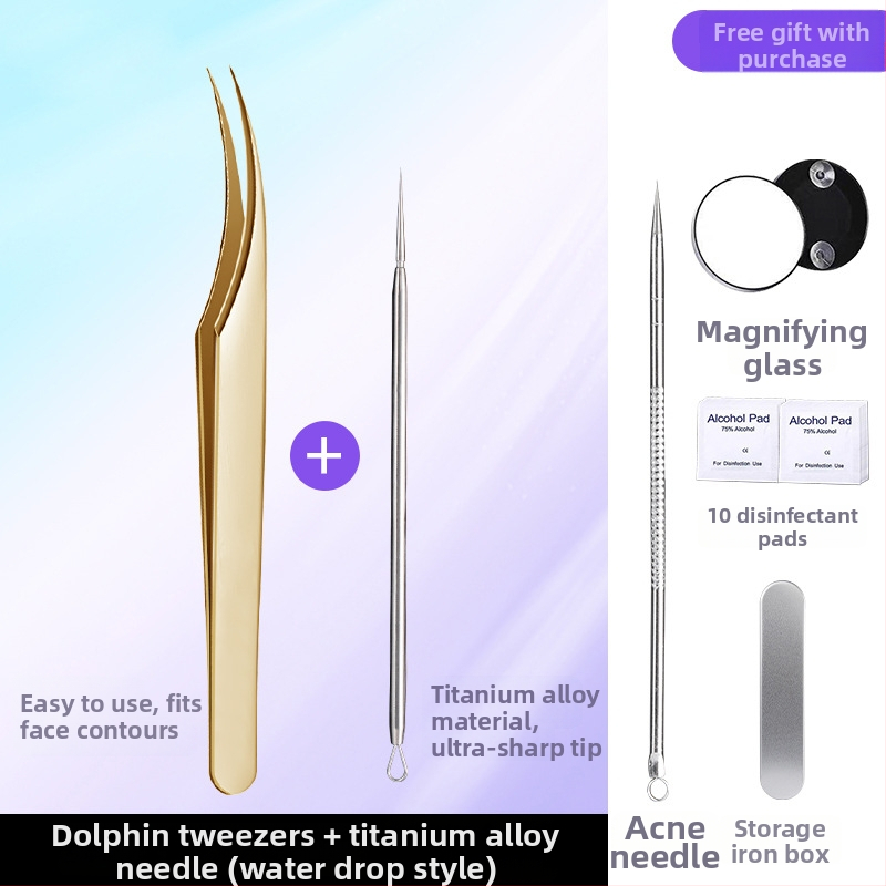 Profesionálny kozmetický nástroj z nerezu: klips na bunkové akné ihly, delfínový klip, pôvod Yangjiang, 5-ročná životnosť