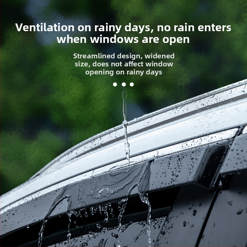 Zaštita od kiše za Ford Transit 2023 – Prozorski deflektor, sintetička smola, Sailing